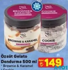 ÖZSÜT GELATO DONDURMA 500 ML